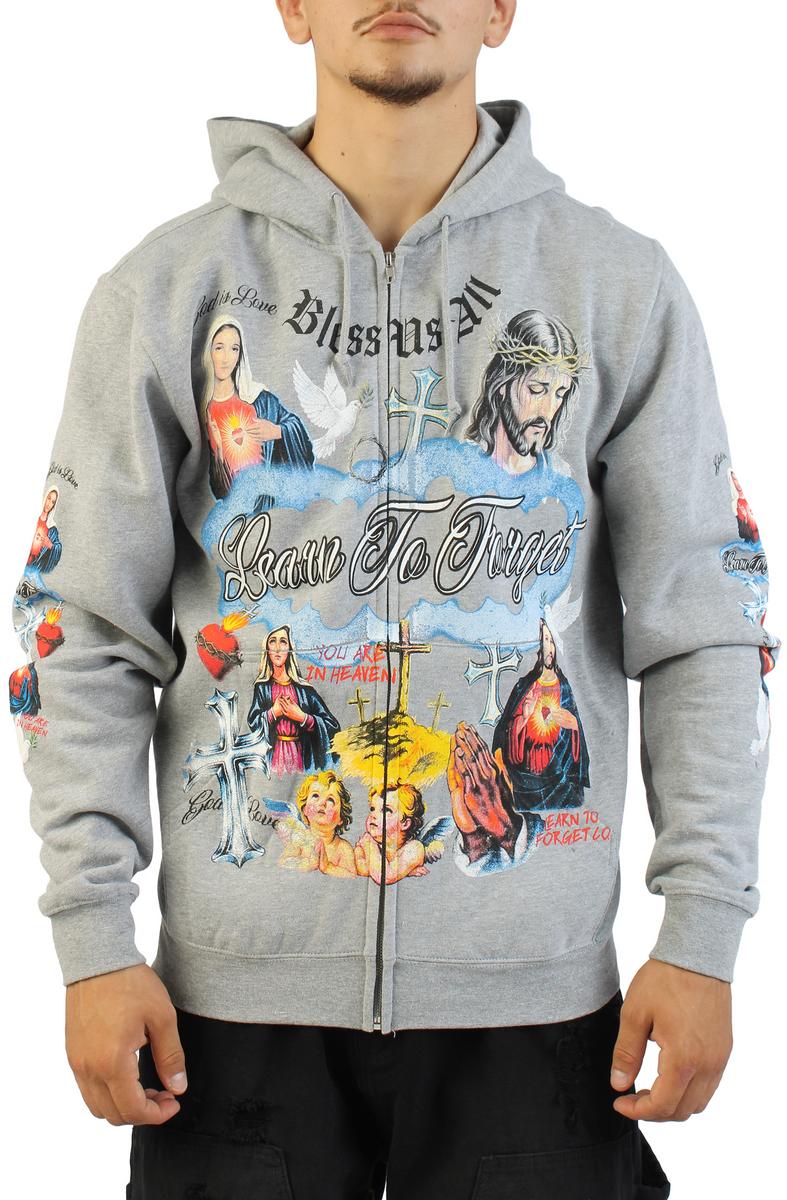 Heaven Zip-Up Hoodie Image 1