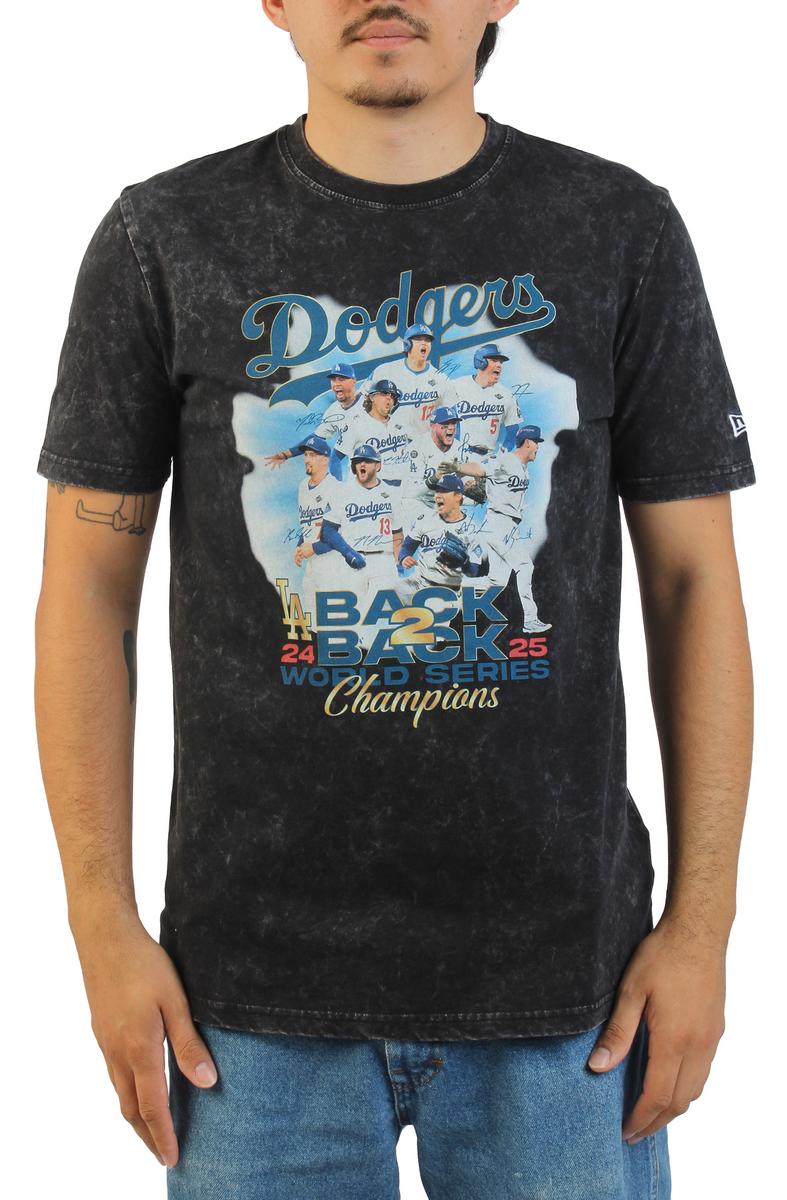 Los Angeles Dodgers Back 2 Back Champs T-Shirt  Image 1