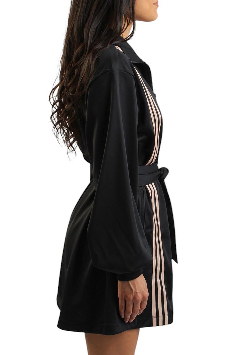 3-Stripes Wrapped Track Suit Dress Image 4