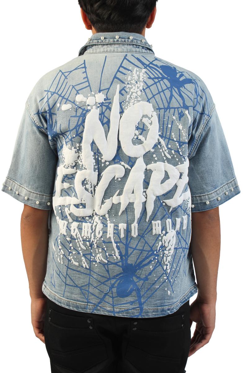 Escape Web Denim Shirt Image 3