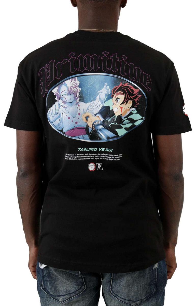 x Demon Slayer Tanjiro vs Rui T-Shirt Image 1