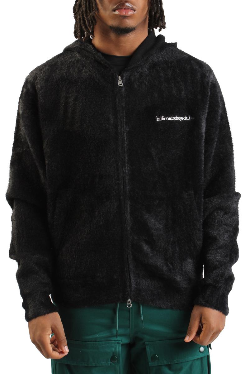 Fuzz Zip-Up Hoodie Image 1