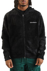 Fuzz Zip-Up Hoodie Image 1