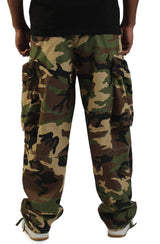Star Camo Cargo Pants Loose Fit Image 3