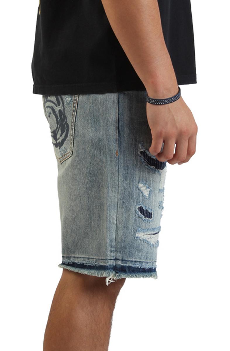 Cadet Distressed Cutoff Denim Shorts  Image 4