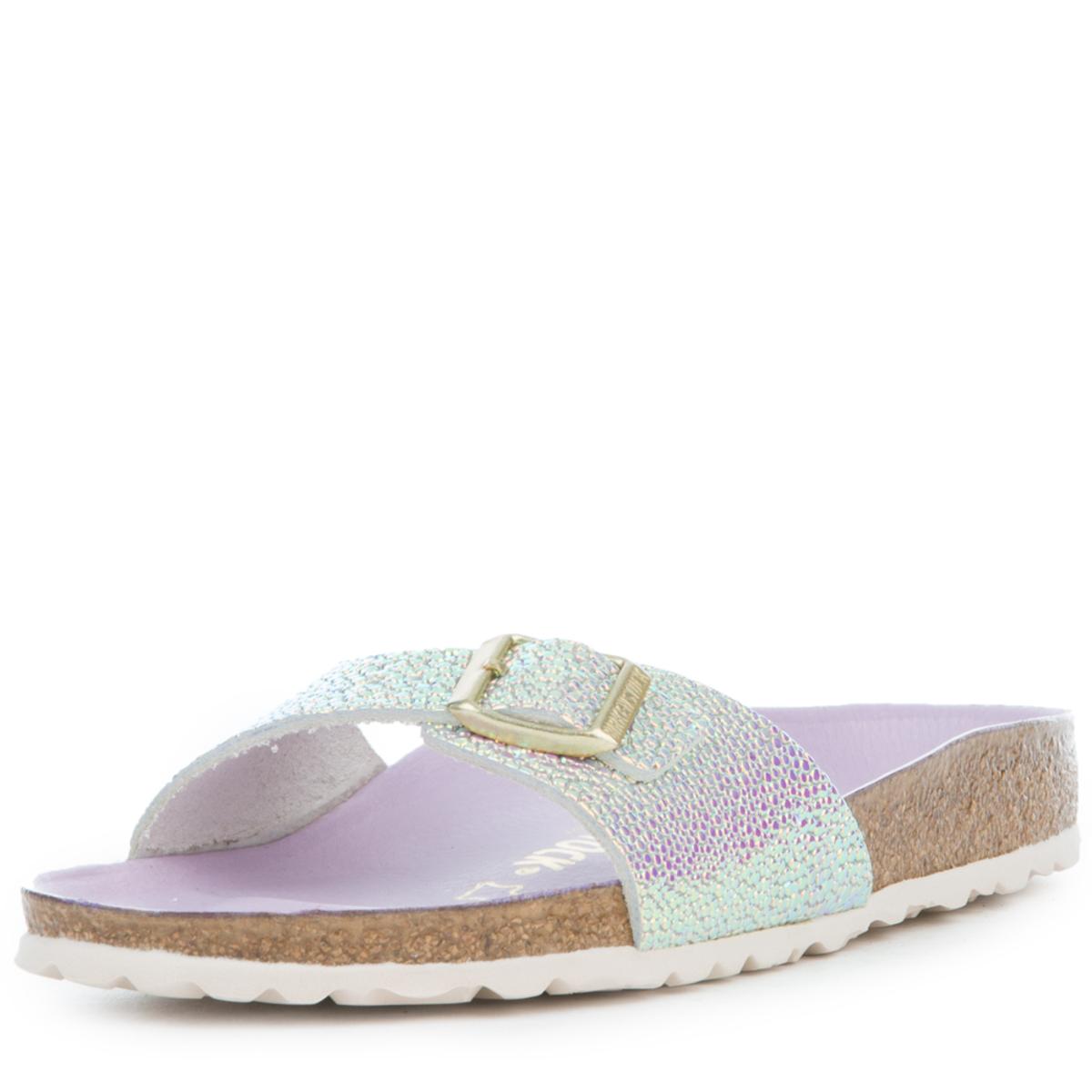 Birkenstock Madrid Ombre Pearl Silver Orchid Sandals Image 3