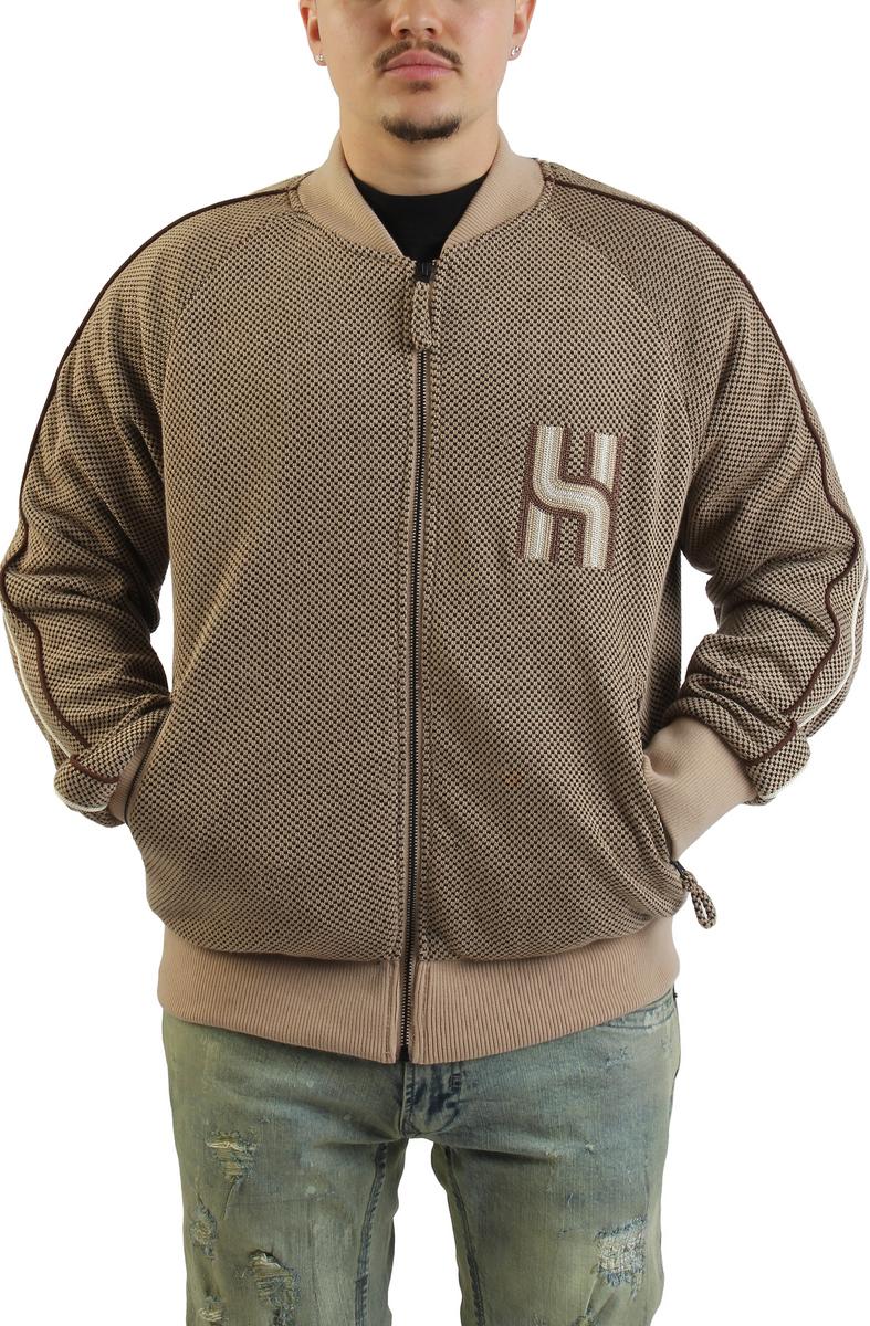 Novelty Knit Track Jacket Image 1