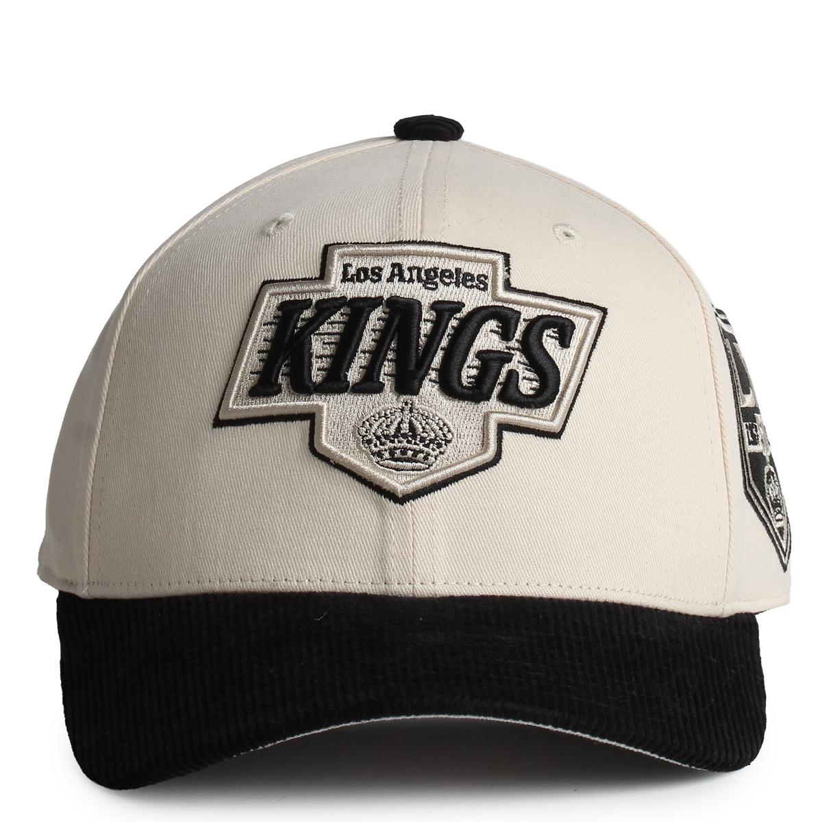 NHL Los Angeles Kings Fall Corduroy Pro Crown Snapback Hat Image 1