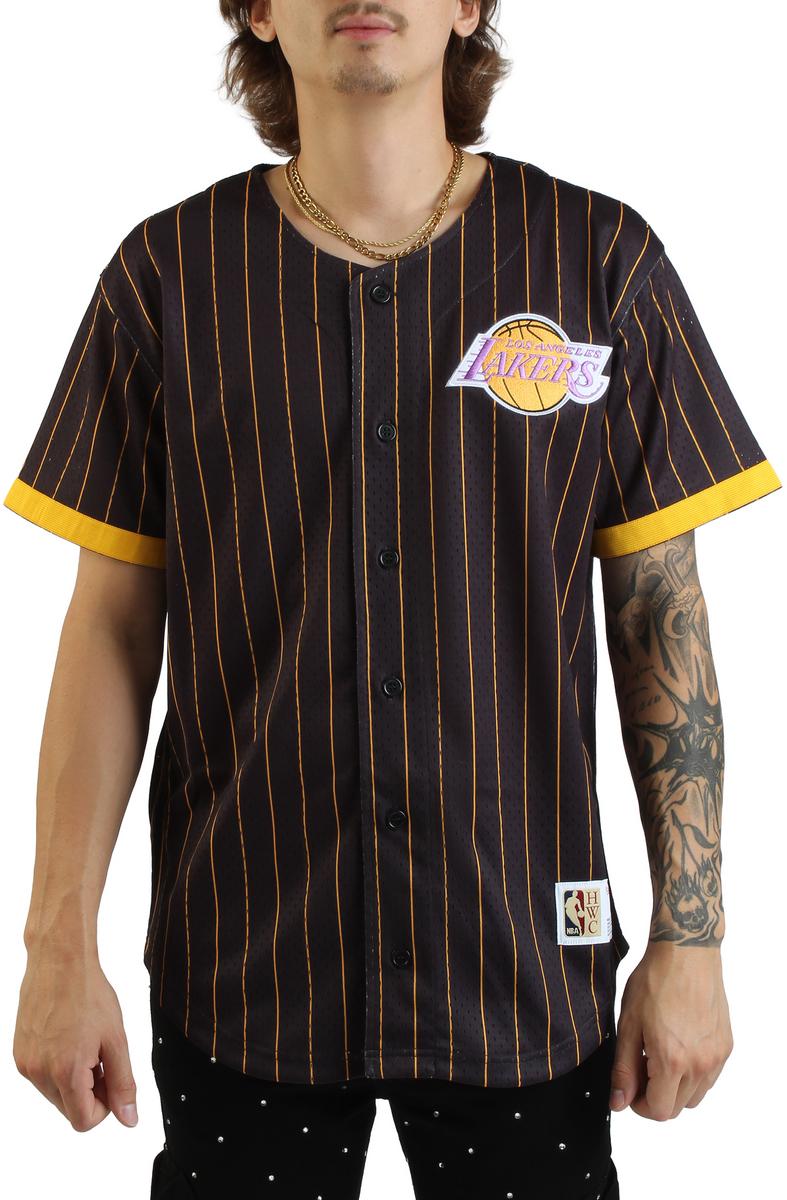 NBA Los Angeles Lakers Final Second Mesh Button Up Top  Image 1