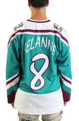 NHL Teemu Selanne Anaheim Ducks 1995-96 Alternate Power Play Jersey Image 3