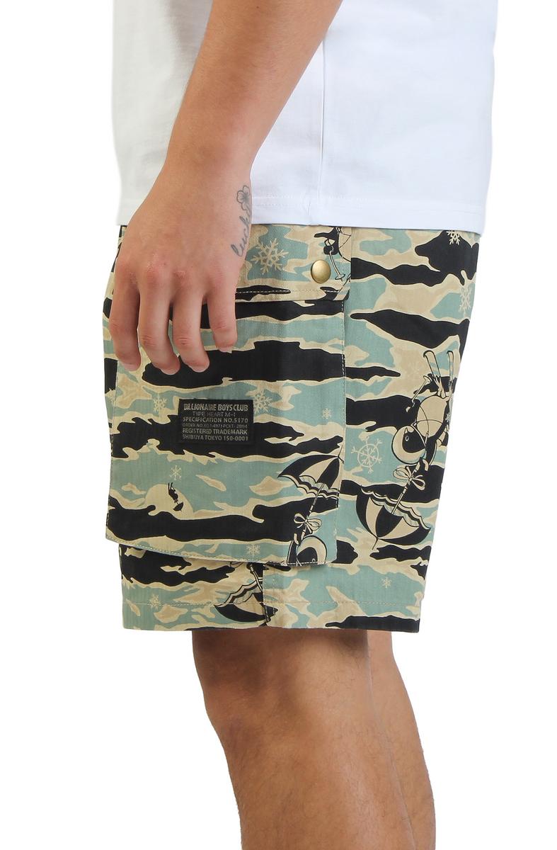 Camo Cargo Shorts Image 2
