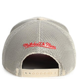 NHL Detroit Red Wings Cream Vintage Trucker Hat Image 4