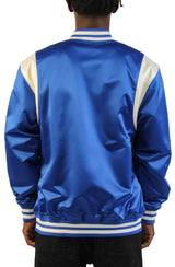 MLB Los Angeles Dodgers Royal Retro Roots Lightweight Satin Full-Snap Jacket Image 4