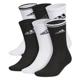 Men's Cushioned Crew Socks 6 Pairs  Image 1