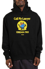 Smiley Call My Lawyer Bear Hoodie  Image 1