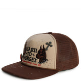 Thrashed Pitbull Trucker Hat Image 2