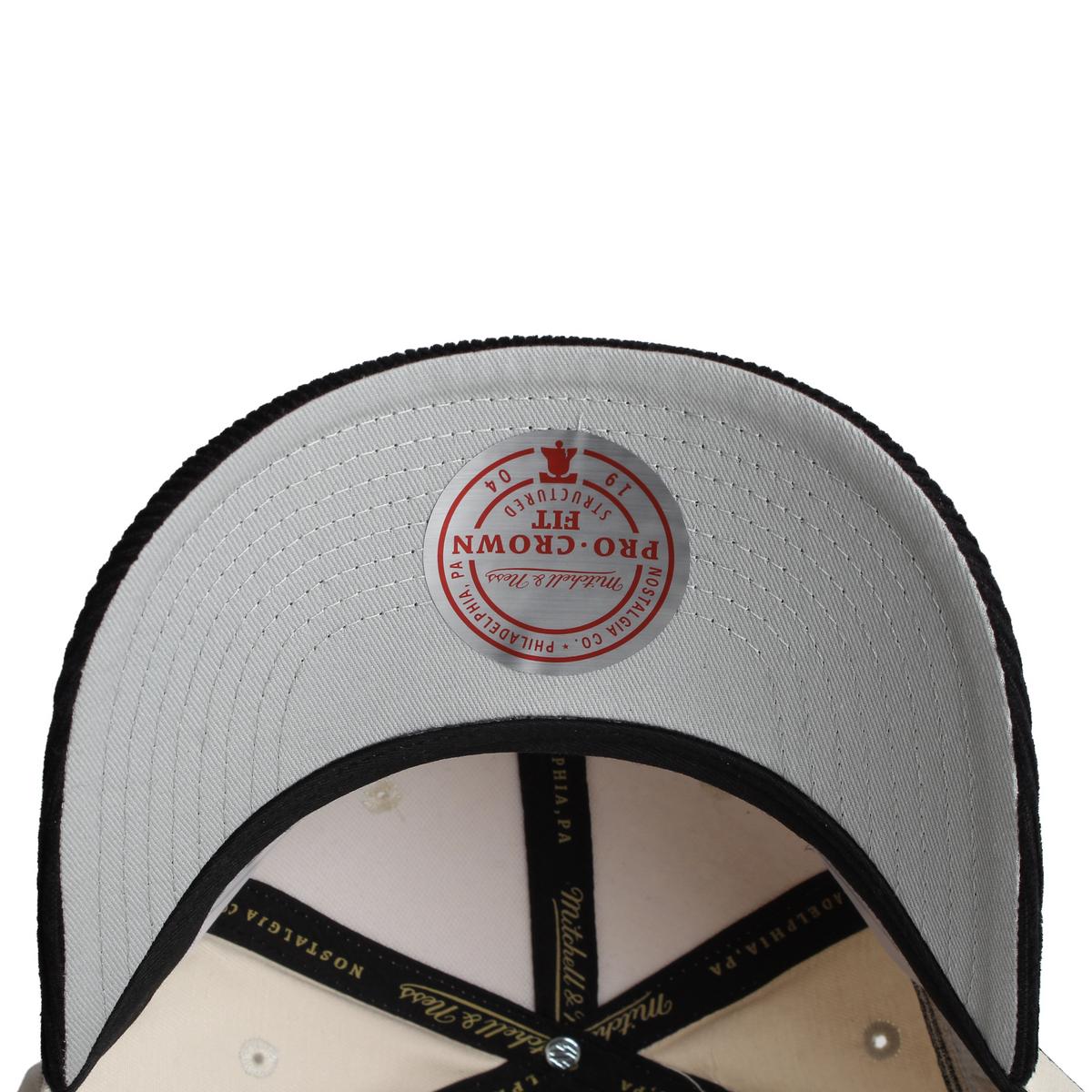 NHL Los Angeles Kings Fall Corduroy Pro Crown Snapback Hat Image 5
