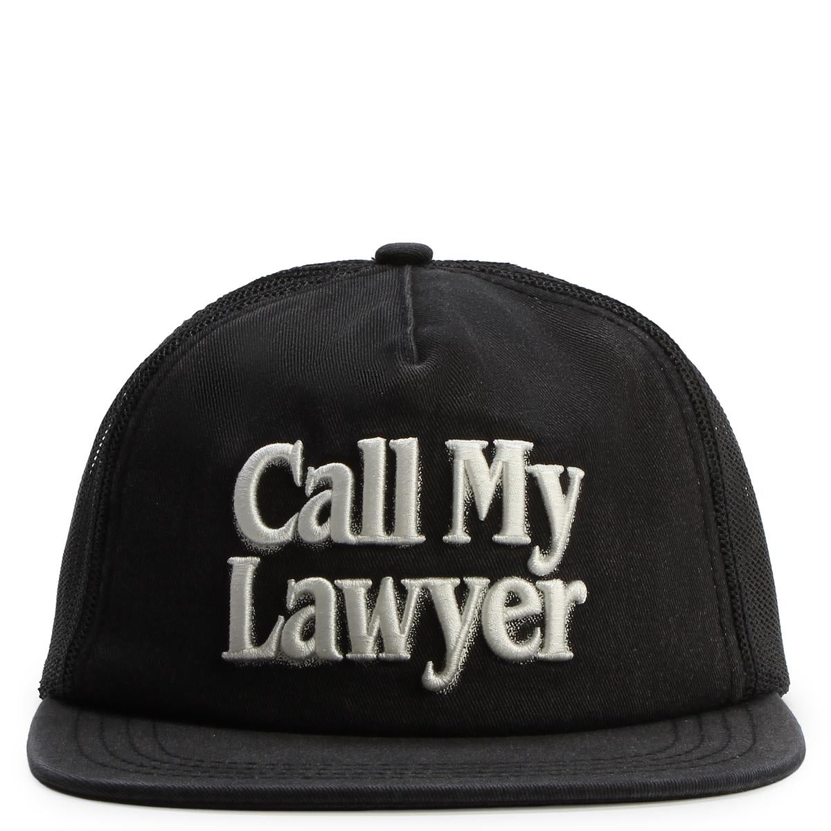 Call My Lawyer 3D 5 Panel Trucker Hat Image 1