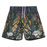 NBA Los Angeles Lakers Quiet Blaze Shorts Image 1