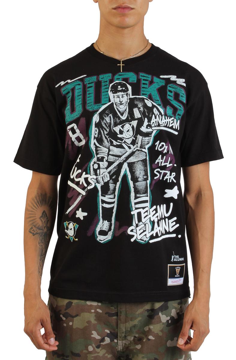 NHL Anaheim Ducks Teemu Selanne Chalked Up T-Shirt  Image 1