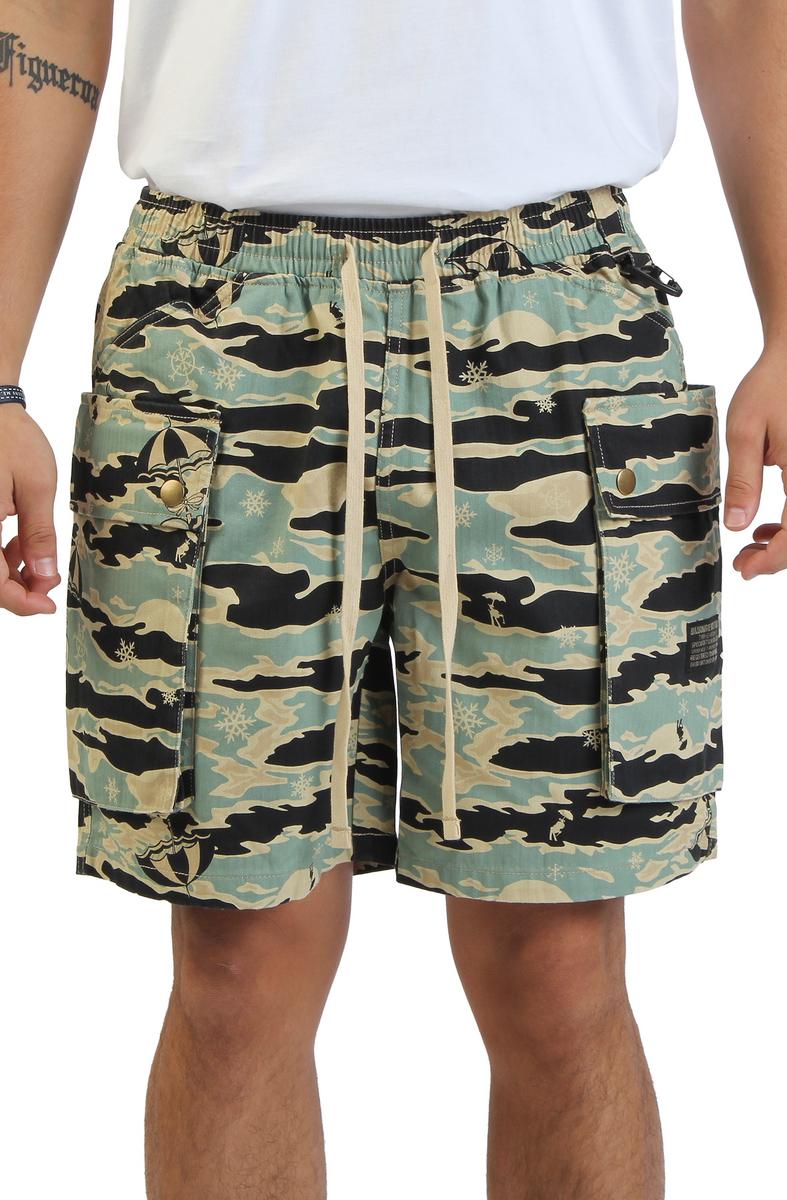 Camo Cargo Shorts Image 5