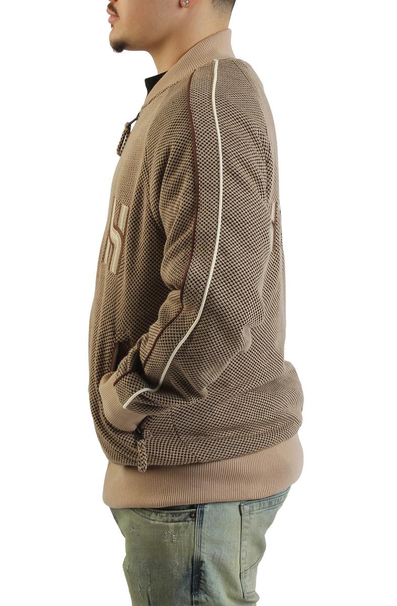 Novelty Knit Track Jacket Image 2