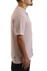 Wave Knit Polo Shirt  Image 5