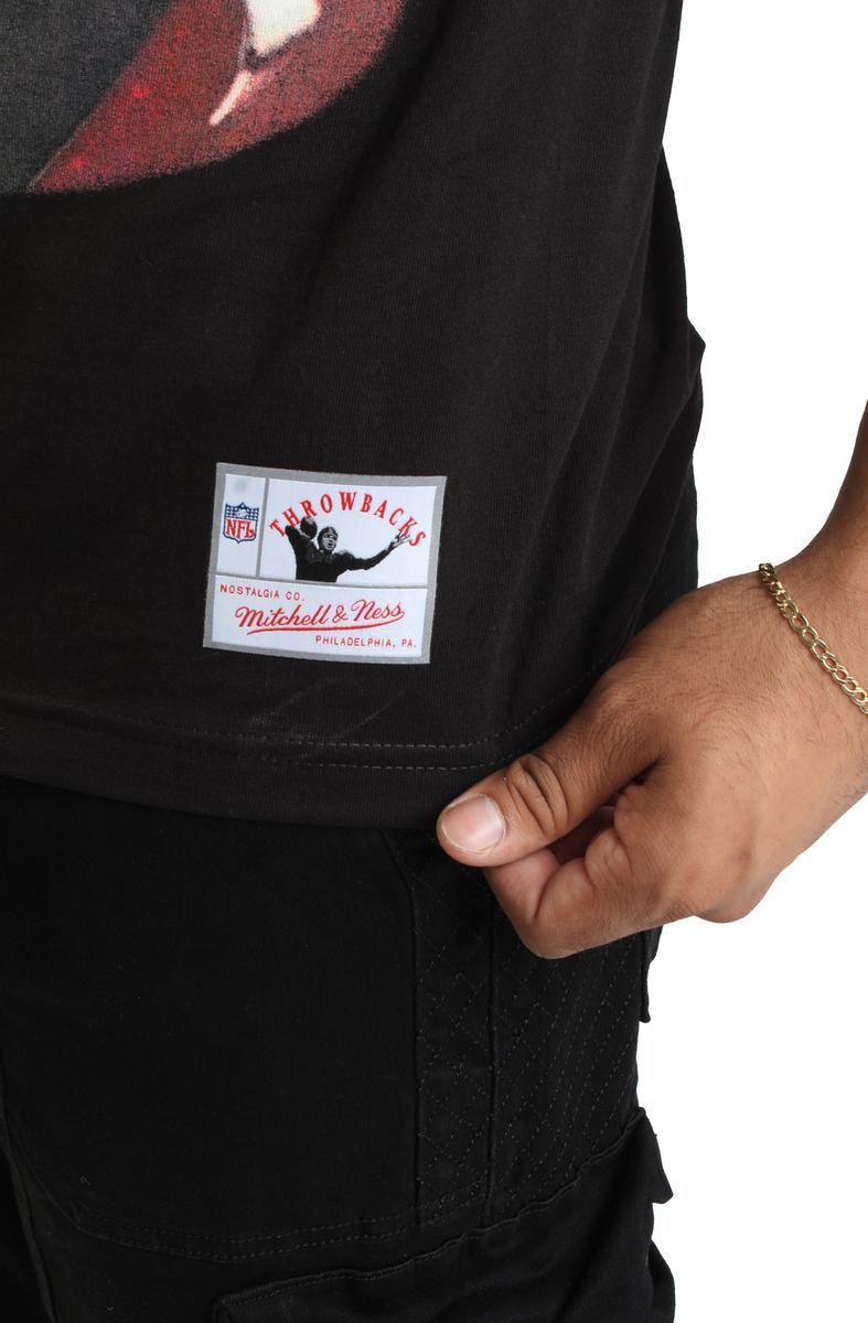 Jerry Rice San Francisco 49ers Black Real Big Face Player T-Shirt Image 5