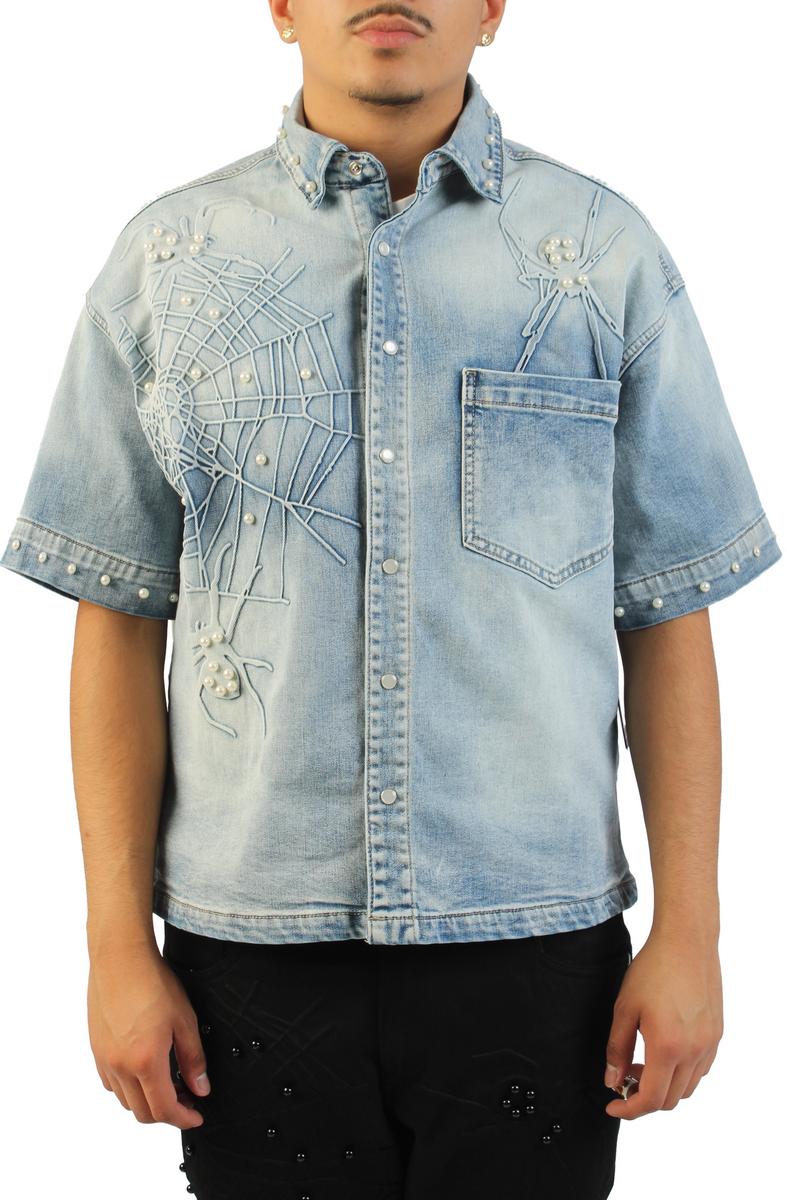 Escape Web Denim Shirt Image 1