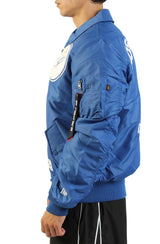 LOS ANGELES DODGERS X ALPHA X NEW ERA MA-1 COLLARED BOMBER JACKET Image 2