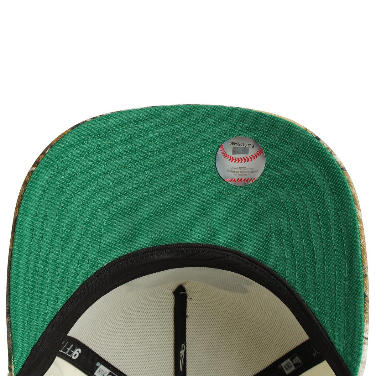 MLB Oakland Athletics 9FIFTY A-Frame Pre-Curved Snapback  Image 5