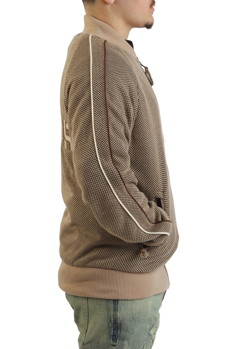 Novelty Knit Track Jacket Image 4