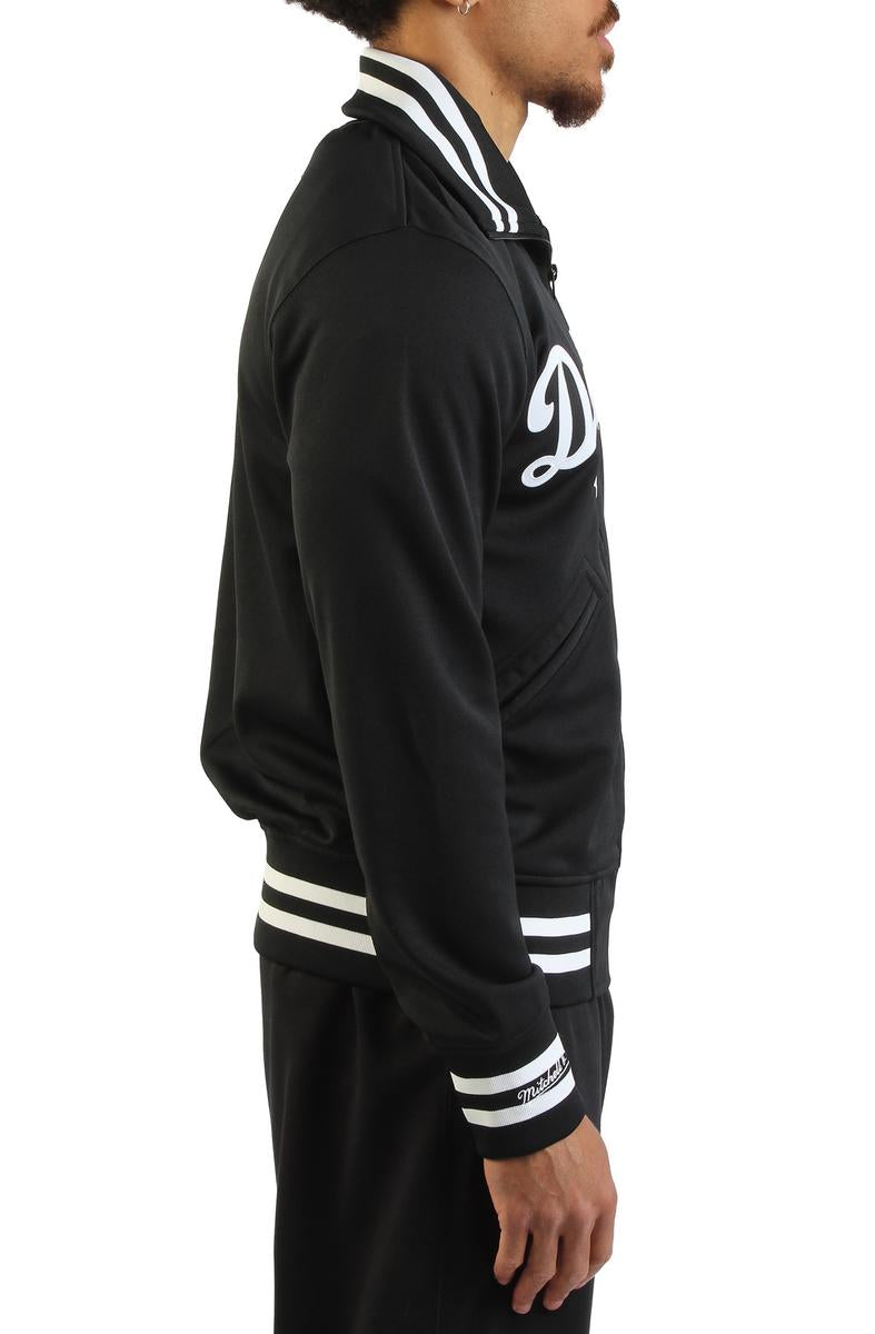 MLB Los Angeles Dodgers Vintage Logo Replica Batting Practice Jacket Image 4