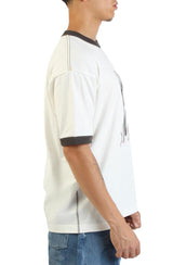 Skate Mike G Snake Flame Ringer Loose Fit T-Shirt  Image 4