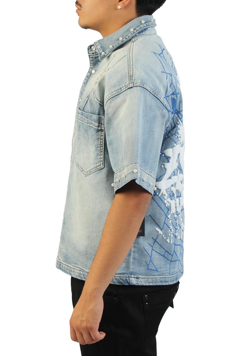 Escape Web Denim Shirt Image 2