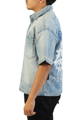 Escape Web Denim Shirt Image 2