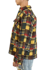 Splatter Flannel Long Sleeve Shirt Image 2