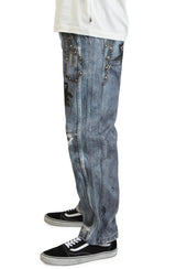 Real Straight Leg Denim Pants Image 3