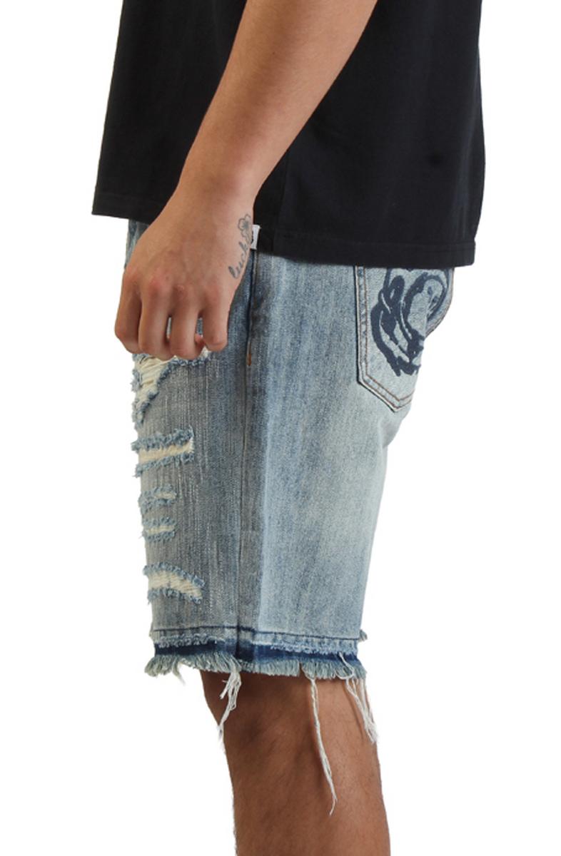 Cadet Distressed Cutoff Denim Shorts  Image 2