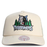 NBA Minnesota Timberwolves Hardwood Classics Trucker Hat Image 1