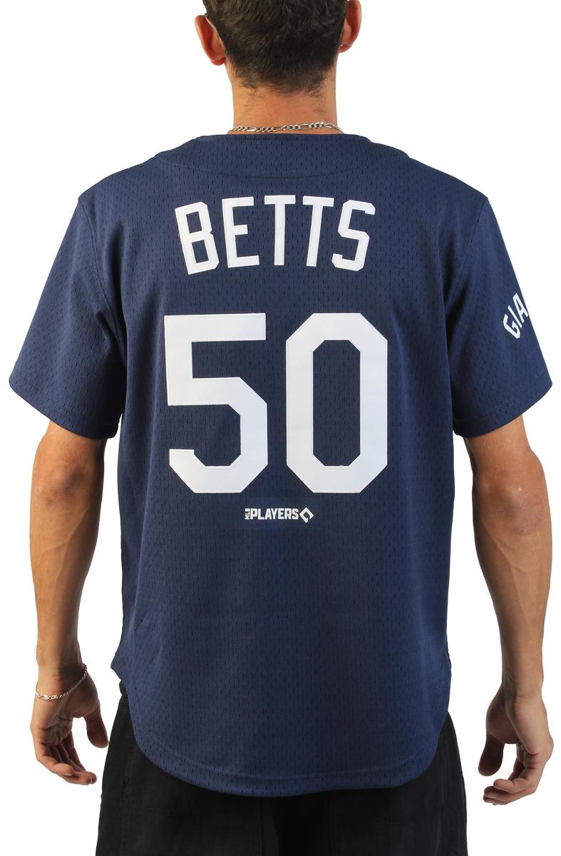 NLBM Authentic Mookie Betts #50 Los Angeles Giants Jersey   Image 3