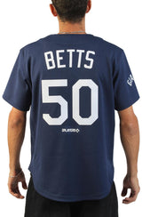 NLBM Authentic Mookie Betts #50 Los Angeles Giants Jersey   Image 3