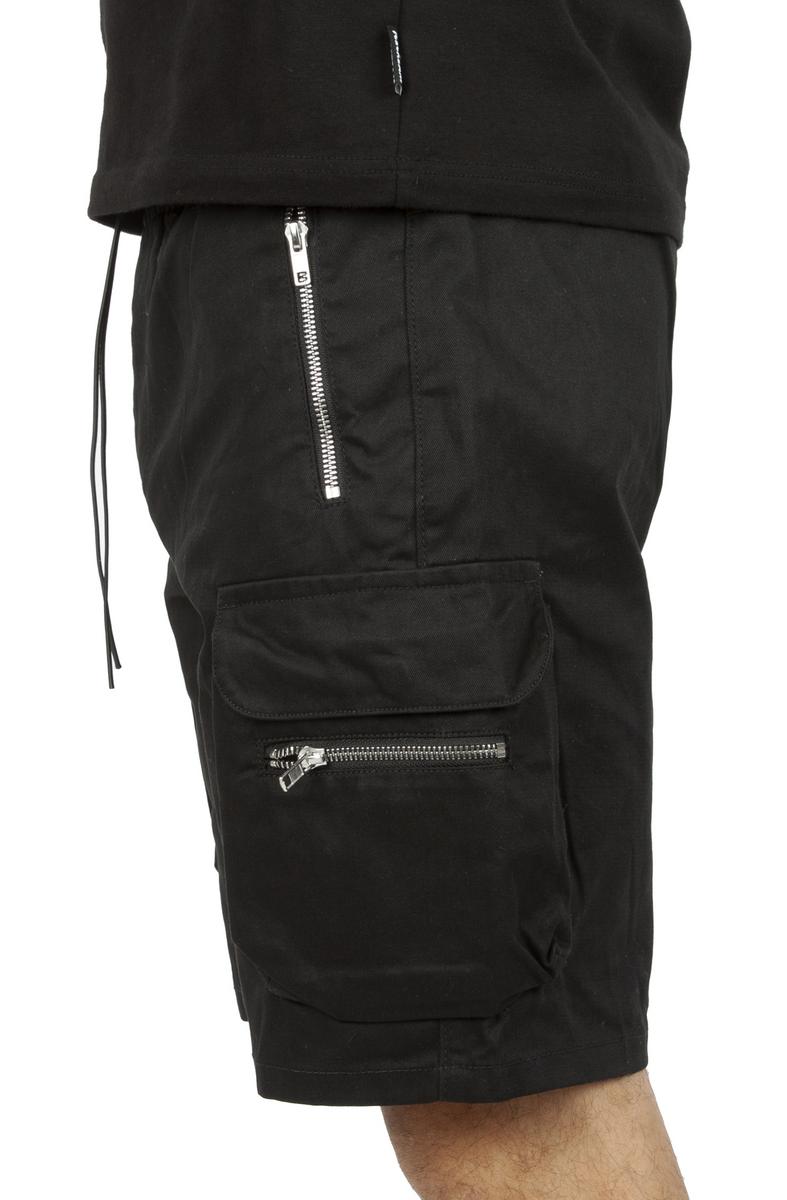 Canvas Twill Zipper 3D Cargo Short Image 2
