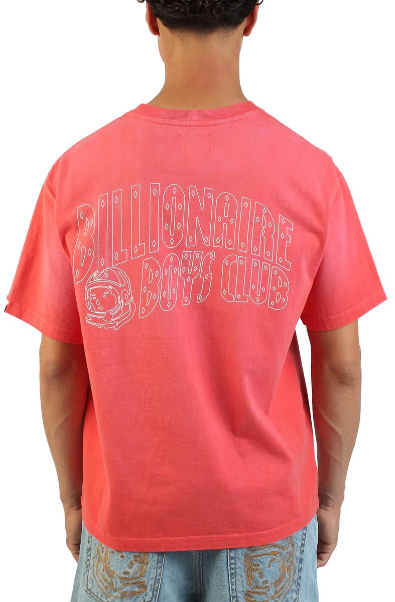 Faded Helmet Knit T-Shirt   Image 3