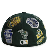 MLB Oakland Athletics 59FIFTY All Over Patch Fitted Hat Image 4