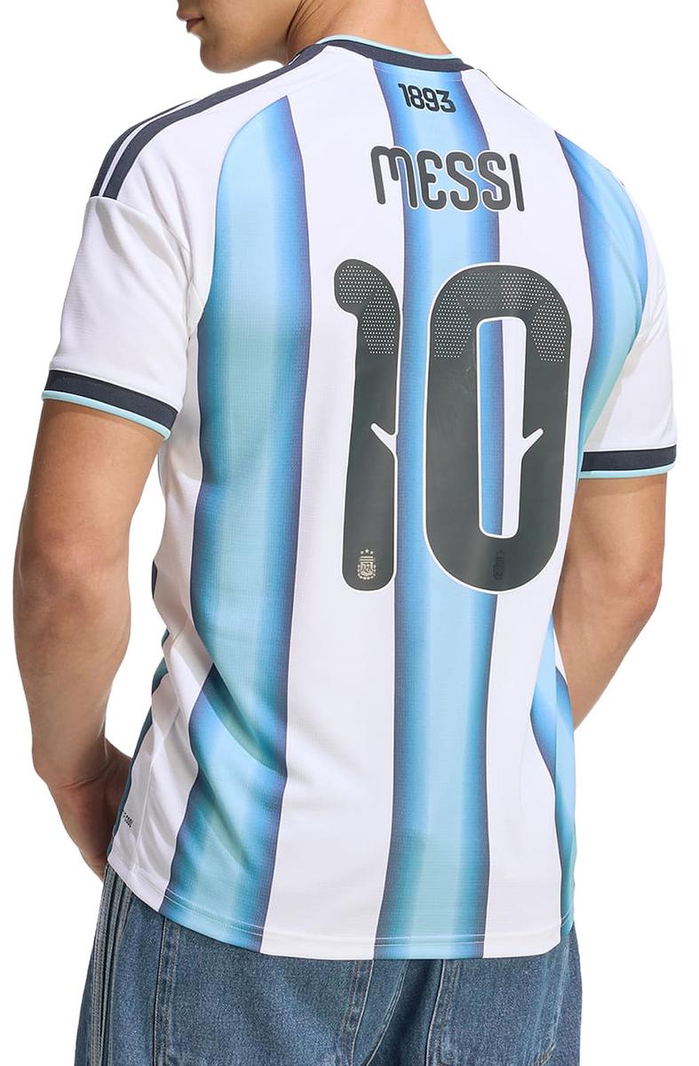 Argentina 26 Home Messi Jersey Image 2