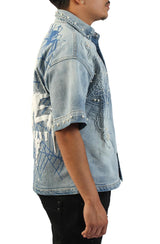 Escape Web Denim Shirt Image 4