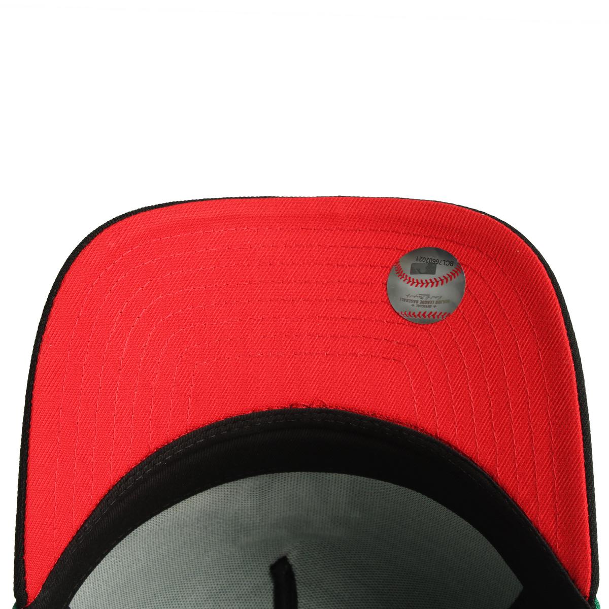 MLB Los Angeles Dodgers Upside-down Mexico 9Fifty A-Frame Snapback  Image 5