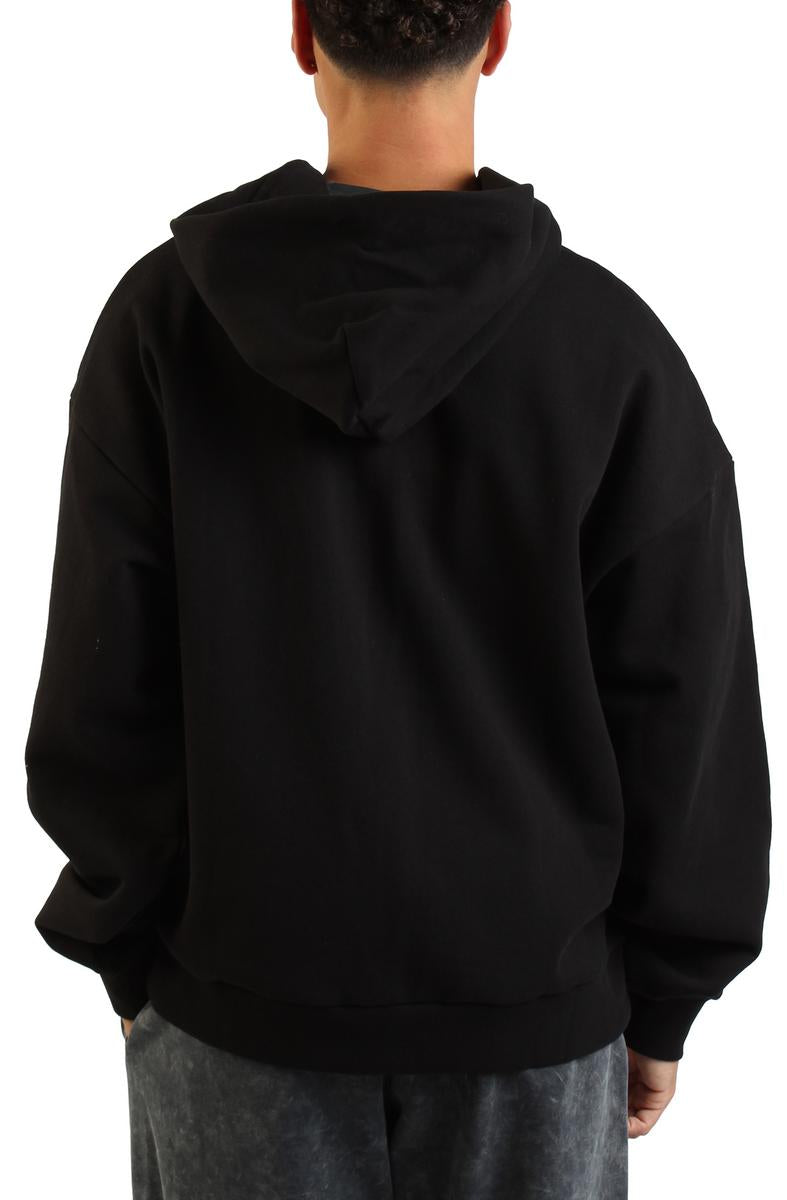 Camo Arc Appliqué Logo Zip-Up Hoodie Image 3