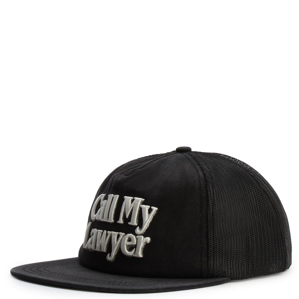 Call My Lawyer 3D 5 Panel Trucker Hat Image 2